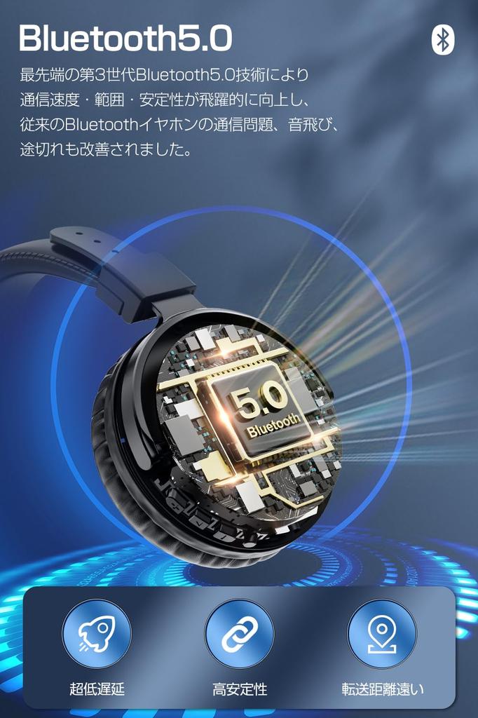 Wireless Headphones New High Sound Headphones Bluetooth Headphones Wired Wireless Noise Canceling Up To 48 Hours Playback Microphone Calling