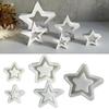 Hollow Out Star Resin Mold for DIY Gypsum Ornament Craft Home Decor Art Craft Epoxy Resin Molds
