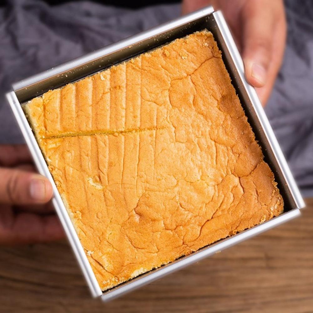 Mini Quadratische Küchen Kuchen Backwerkzeug Dessert Herstellung Toastbox Kastenform Mit Deckel Brotform
