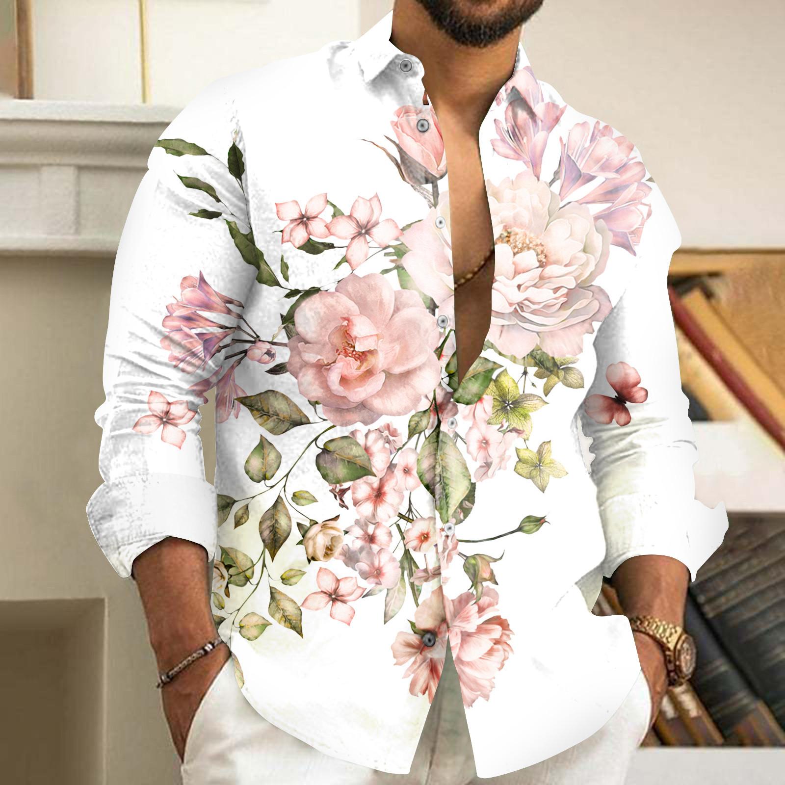 

Европейский и американский круглый вырез, повседневный этнический стиль, ретро-печатный рукав XXL белый