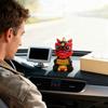 Lucky Lions Dance Solar Car Decoration Traditional Festival Dashboards Ornament Easy Installation For Home And Vehicle