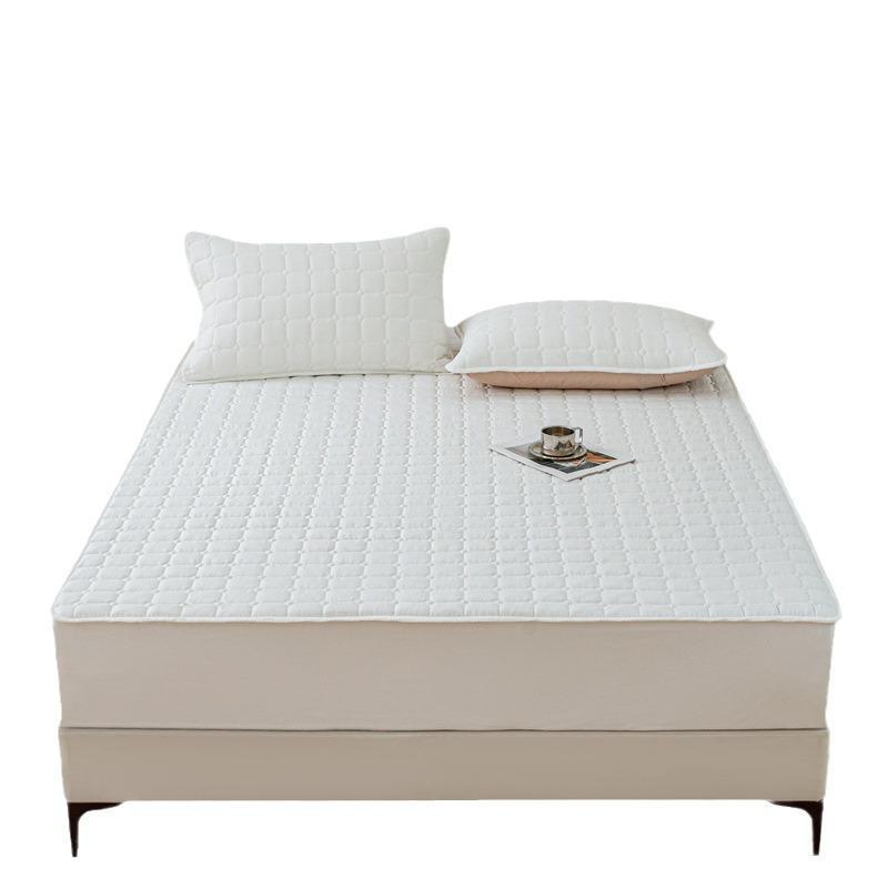 Premium Soybean Quilted Mattress Protector Set: Class A 3-Piece, Includes Mattress Cover, Pillowcase, and Bedspread for Infant and Maternity Use.