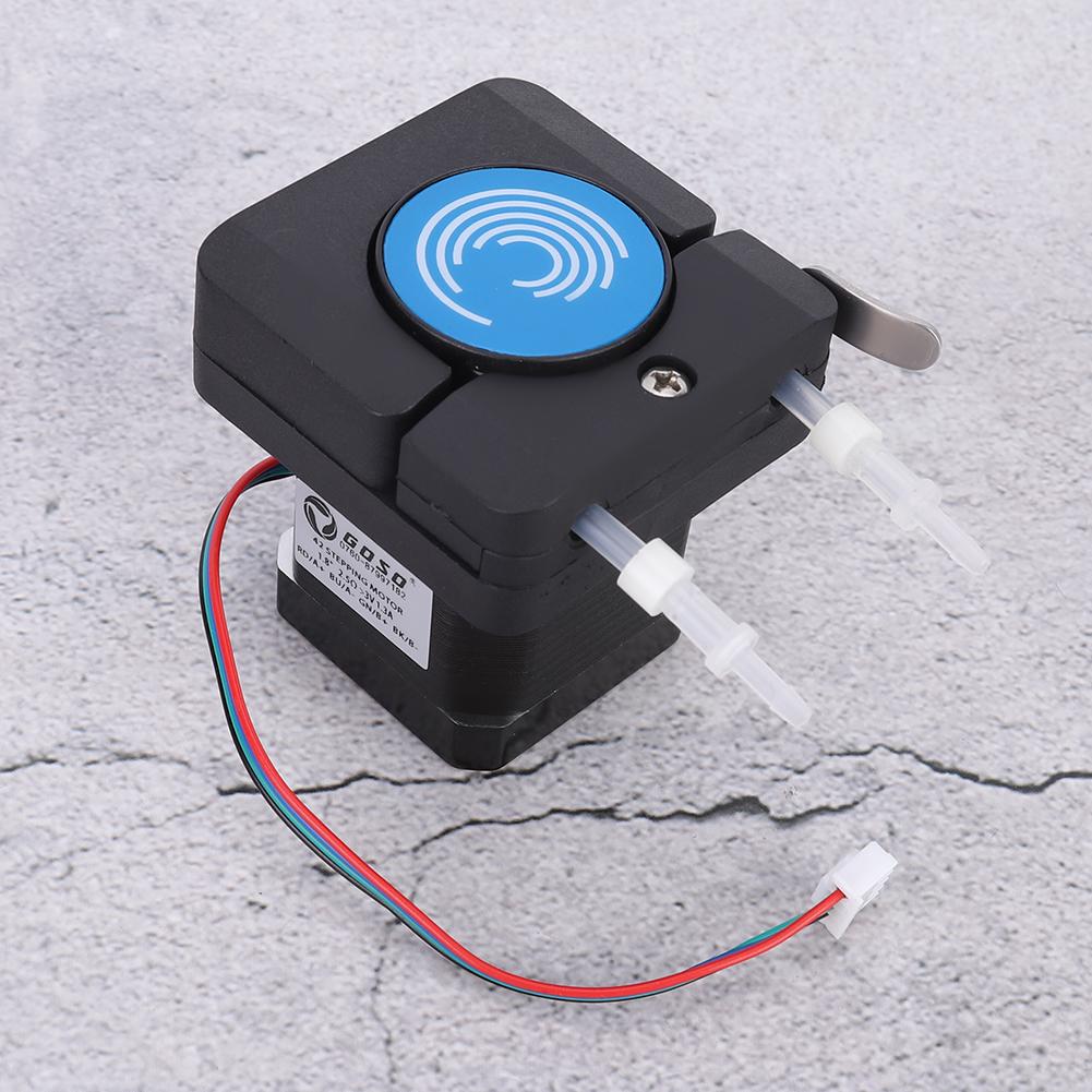Mikro peristaltické čerpadlo s velkým průtokem, odolné proti korozi, dávkovací čerpadlo 6-24V s krokovým motorem 42