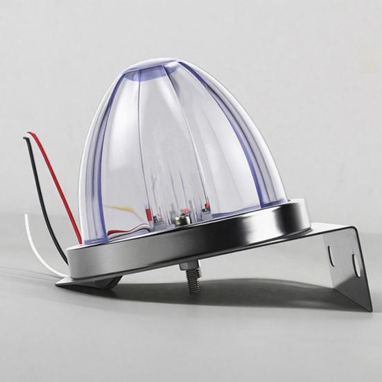 LEDowa lampka obrysowa w kształcie arbuza ze wspornikiem Lampka obrysowa boczna w kształcie arbuza Kierunkowskaz do przyczepy ciężarowej naczepy ciężarowej samochodu ciężarowego autobusu furgonetki