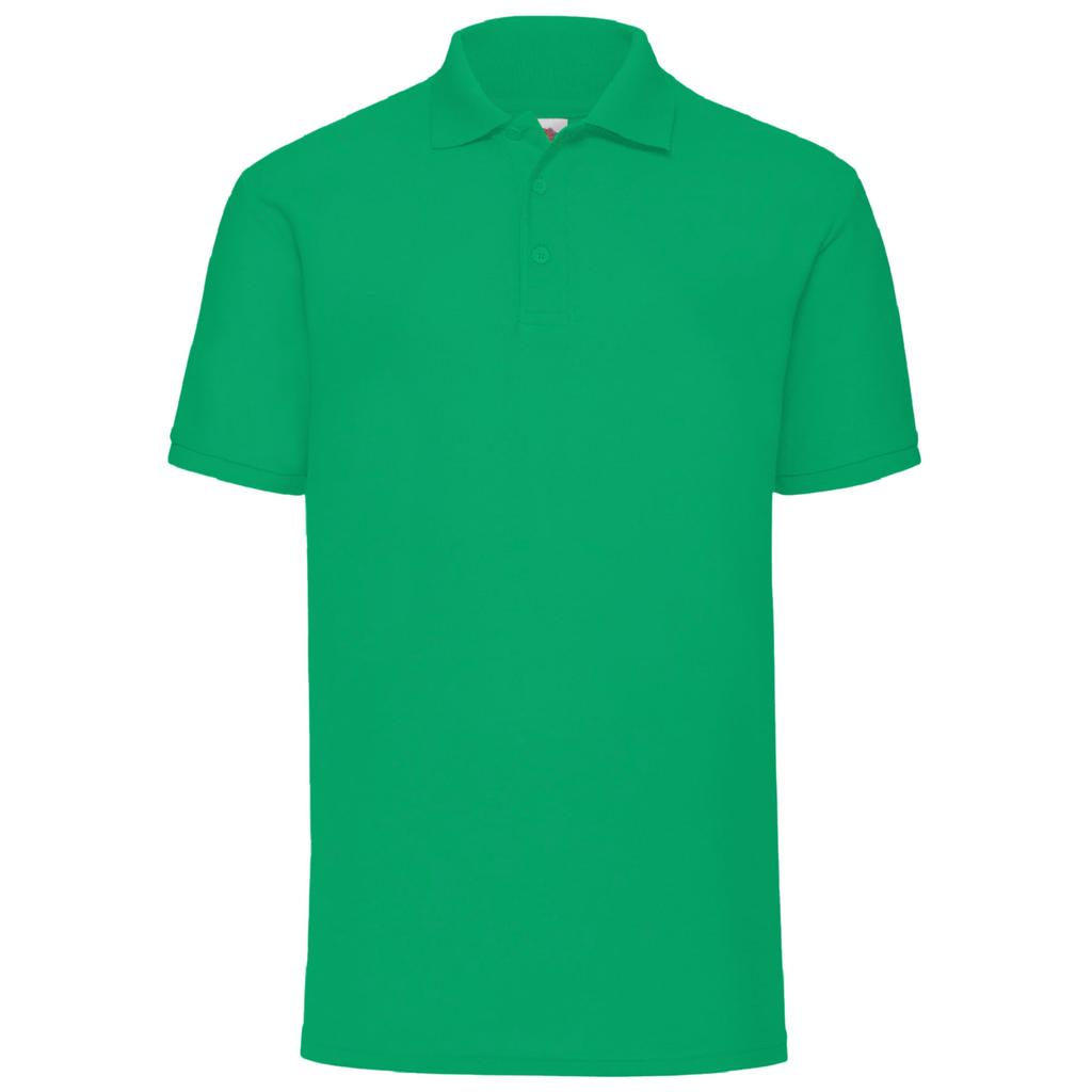 FRUIT OF THE LOOM Mens 65/35 Pique Short Sleeve Polo Shirt