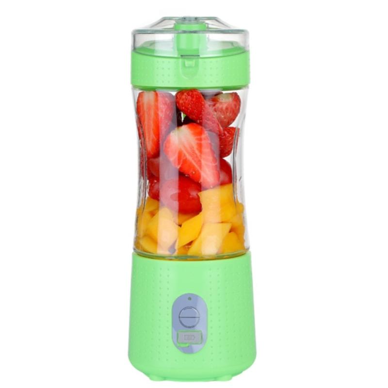 Portable Blender USB Blender Electric Mixing Machine Smoothie Blender Mini Kitchen Robot Personal Lemon Juicer Orange Juicer | Players (Green)