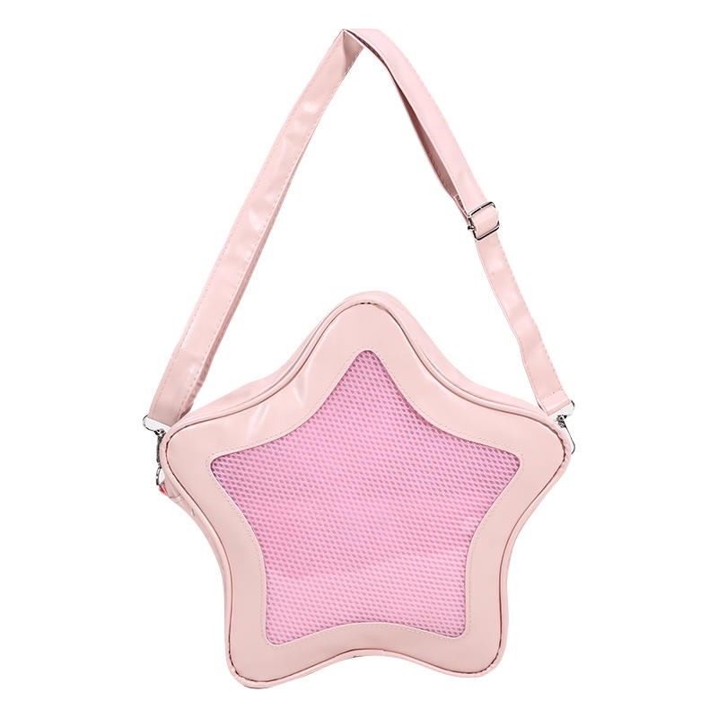 Five-Pointed Star Crossbody Bag Fashion Multi-function Shoulder Bag Colorful Cute Kawaii Sweet Chic Girls Y2K Personality Bags