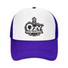 Custom Ozzy Osbourne Metal Hard Rock Print Mesh Baseball Cap Unisex Breathable Sun Hats Outdoor Sports Adjustable Snapback Hat