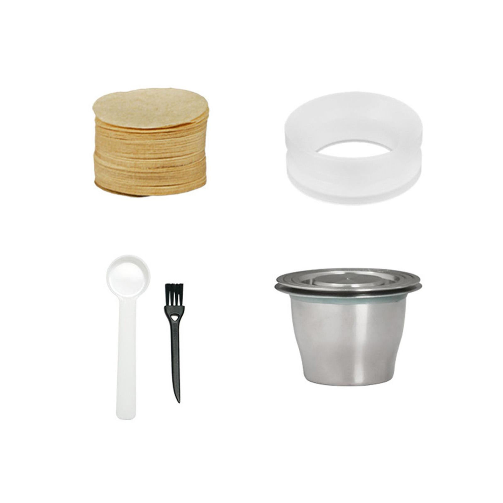 Multifuntional Coffee Pods Brewing Filters Dosing Tool Stainless Steel and Plastic Texture for Coffee Enthusiasts 1