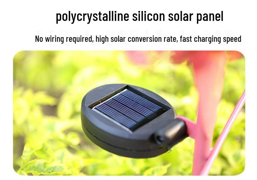 Solar Flamingo Ground Stake Light for Garden Decoration