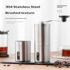 Manual Coffee Grinder Hand Steel Core Coffee Grinding Hand Mill Cafe Burr Mill Grinder Coffee Machine