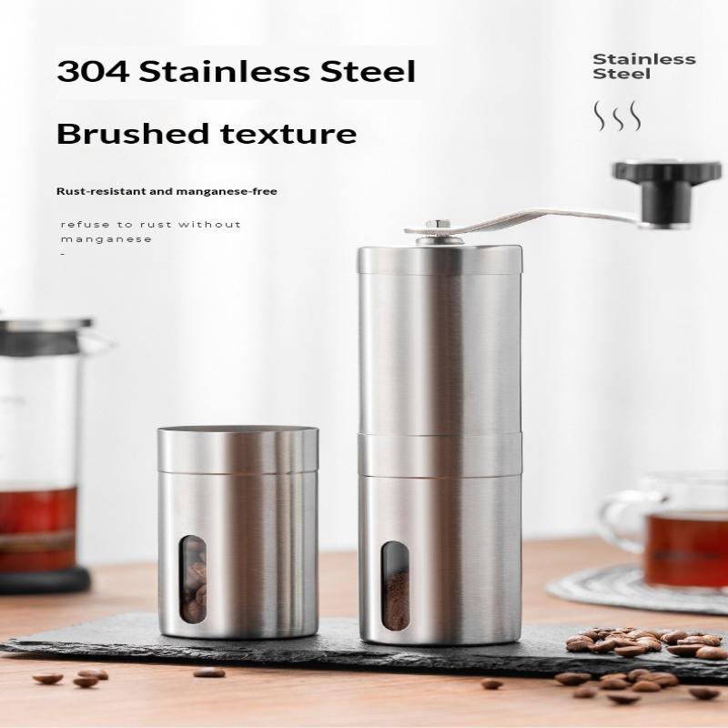 Manual Coffee Grinder Hand Steel Core Coffee Grinding Hand Mill Cafe Burr Mill Grinder Coffee Machine