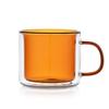 Amber Thermal Glasses Double Wall FARG DUKA