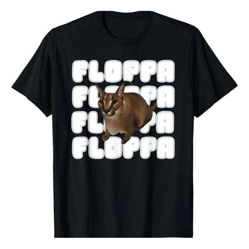 Camiseta Big Floppa Meme Cat Para Hombre, Mujer Y Ni?o S