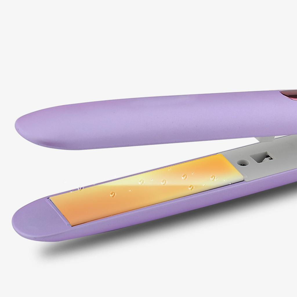 Hair straightener for students with air bangs curling and straightening hair clips