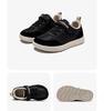 HOBIBEAR Weite Schuhe für Kinder Barfuß Klettverschluss Sneaker Minimalistisch Kunstleder Leicht Weich Gehen Schuhe