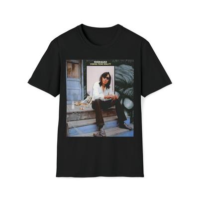 T-shirt unisex in morbido cotone. Proveniente dalla Realtà. Sixto Rodriguez