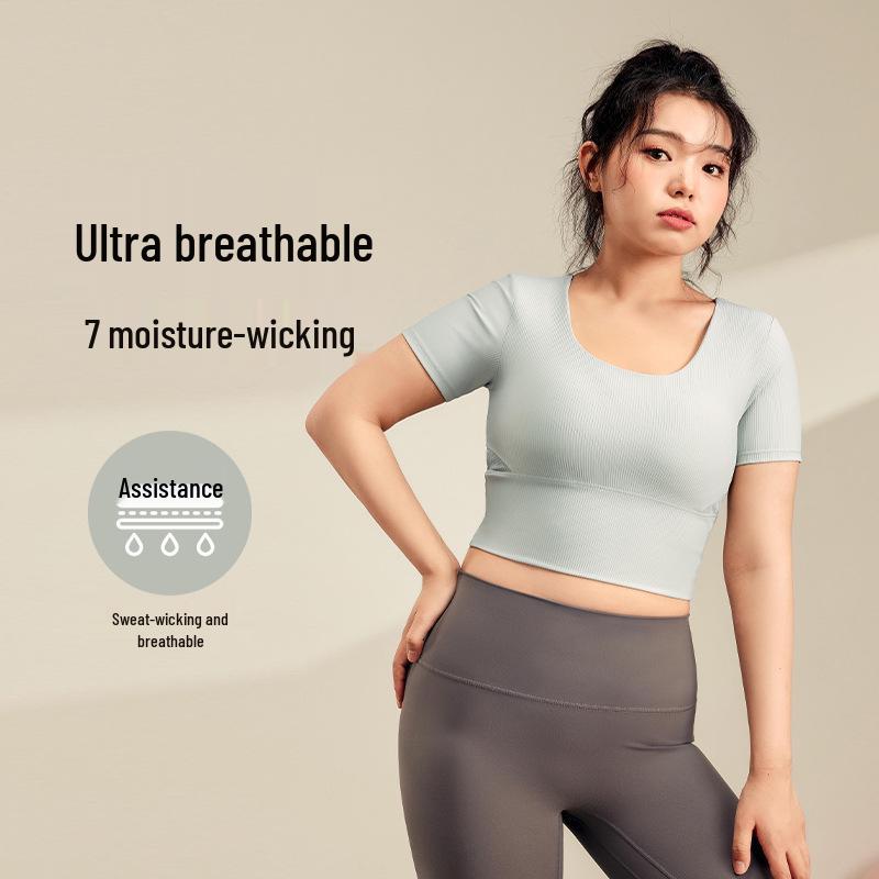 Large Size Women's High-Impact Sports Bra for Running and Yoga