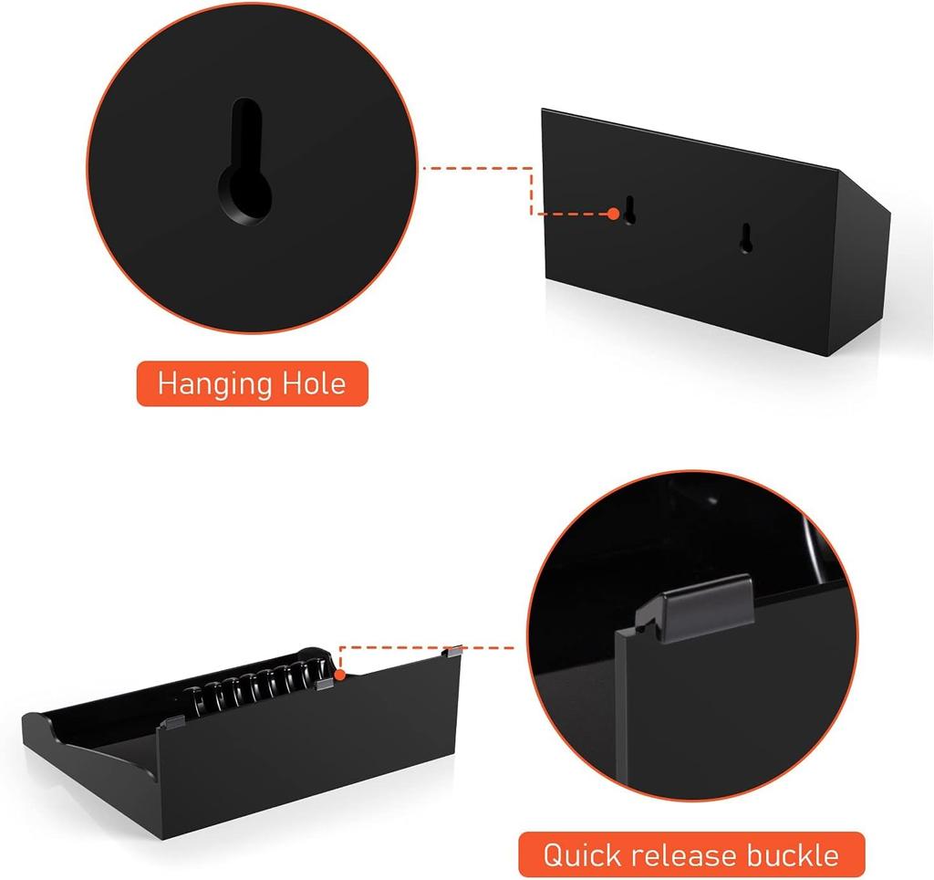 NEW Barber Clipper Tray High-capacity Clippers Organizer Razor Case Storage Box Hair Trimmer Holder Detachable Barbershop Tools