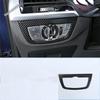 Car Head Lights Lamps Switch Button Panel Decoration Cover Trim For BMW X3 G01 2018 - 2024 ABS Carbon Fiber Accessories Interior