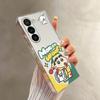 Shin Cartoon Little White Case for Samsung Galaxy ZFold7 ZFold4 ZFold6 ZFold3 ZFold5 Z Fold 7 6 5 4 3 Back Phone Cover