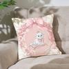 Cute TThe AAristoCatseS Throw Pillow Covers Pattern Cushion Cover Suitable For Sofa Bedroom Car Pillow Cover