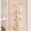 4/6 Hooks Cap Holder Saving Space Wall Hooks Durable Wall Mounted Coat Rack  Bedroom