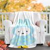 Miffy printed blanket—lightweight,soft,warm;versatile blanket all seasons—perfect as &air-conditioning throw,nap blanket