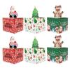 3PCS Birthday Party Surprise Box Decoration Christmas Series Cardboard Box Birthday Surprise Cash Box Creative Decoration Gift