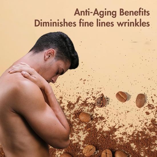 Pink Woolf Body Scrub | Exfoliating Caffeine Micro Polish Chocolate Scrub | Activates Circulation, Removes Dead Skin| 50g (Pack Of 1)