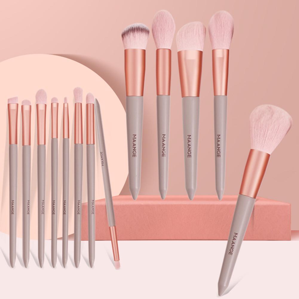 

MAANGE Деревянные инструменты для макияжа Консилер 13 шт./компл. Кисть из волокна