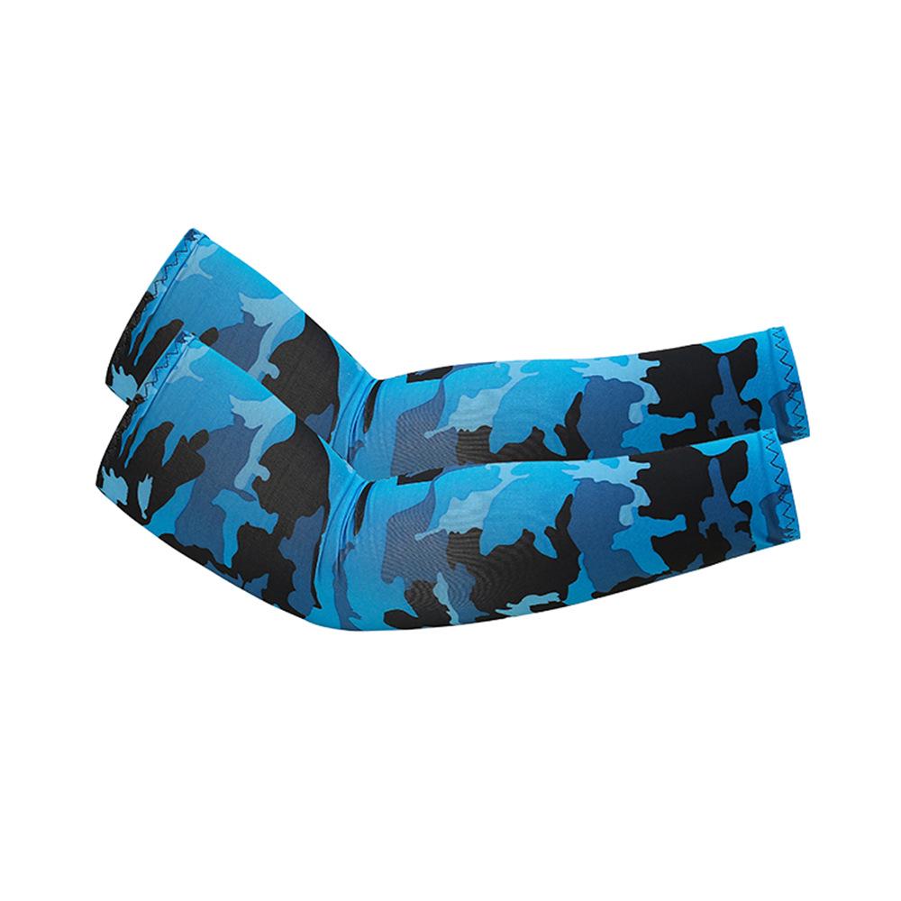 Summer Sunscreen Ice Silk Arm Sleeves: Breathable, UV Protection for Outdoor Cycling and Fishing