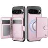Wallet Case for Google Pixel 10 9 Pro XL 9A, Premium 2-in-1 Detachable Magnetic Card Holder, with RFID Blocking Shockproof Cover
