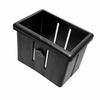 Rectangular Tube Reducer Sleeve Plastic Pipe Interlining Black