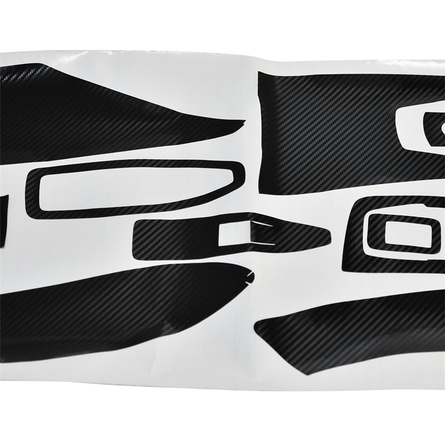 DIY For BMW 3 Series F30 F31 Interior Trim Decal Kit Stickers Carbon Fiber Style