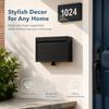 Anti-Theft Wall Key Holder Adjustable Key Hook Rack Stylish Key Organizer Rack  Office