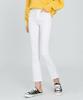 Jinmania Bootcut Fit Stretch Waist Denim Pants (White)
