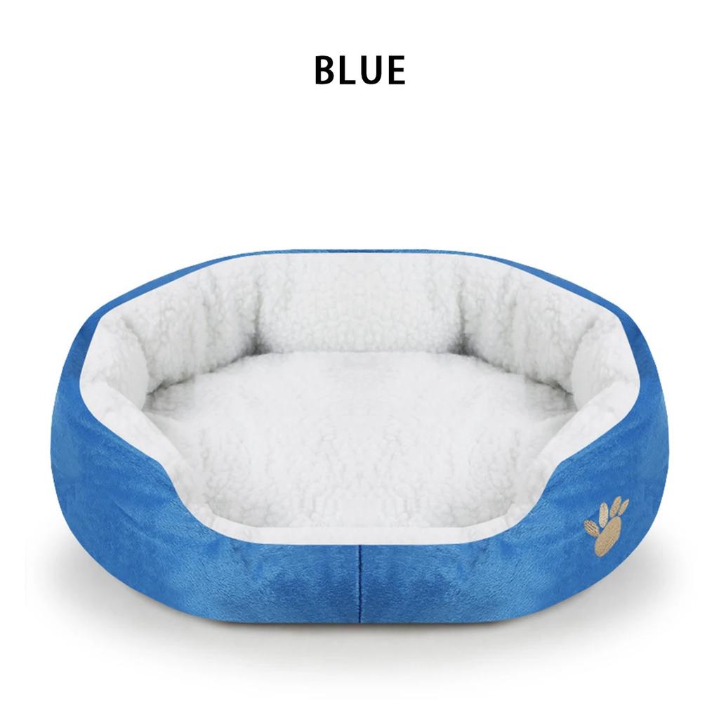 Washable Super Soft Dog Bed Pet Mattress Supplied Plush Large Cat Mat Lamb Fur Dog Kennel Teddy Small Bulldog Etc
