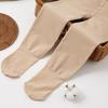 Kids' Winter Thick Velvet White Dance Socks - Dragon Claw Design, Anti-Pilling Wool, Large Size, Warm Pantyhose