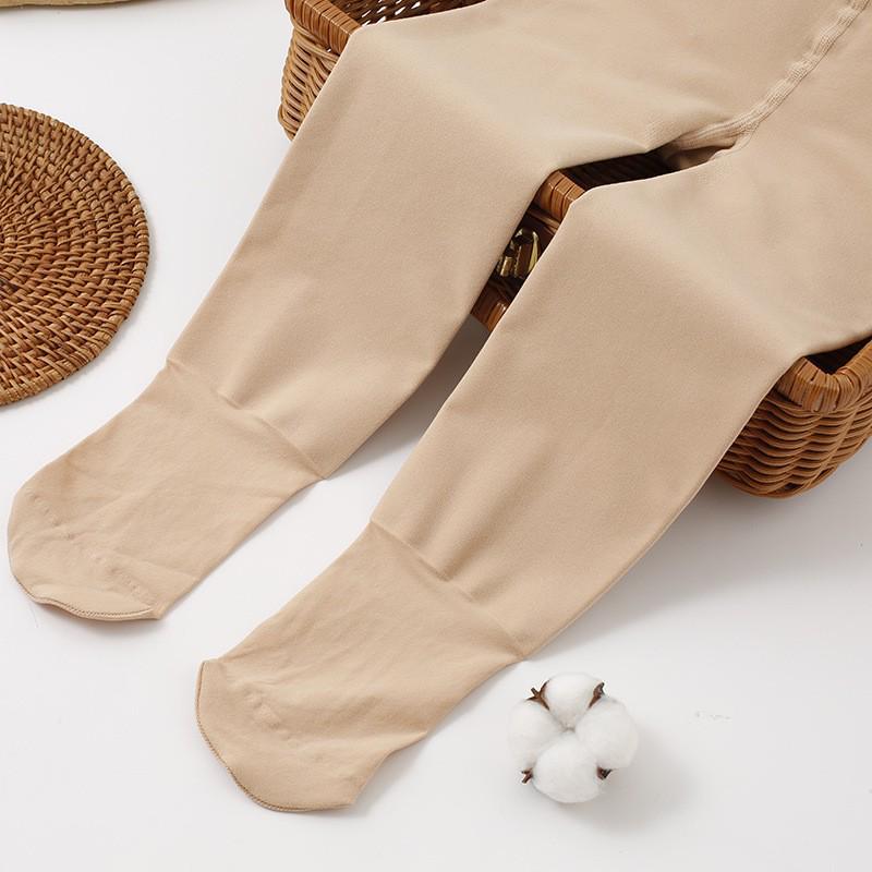 Kids' Winter Thick Velvet White Dance Socks - Dragon Claw Design, Anti-Pilling Wool, Large Size, Warm Pantyhose
