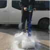 High Power Steering Wheel Ground Drill Industrial Handheld Ice Drill Machine Multifunctional Lithium Electric Drill Mixer