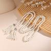 Long retro fringed necklace stacked design high-end sweater chain women's autumn and winter, clothing accessories