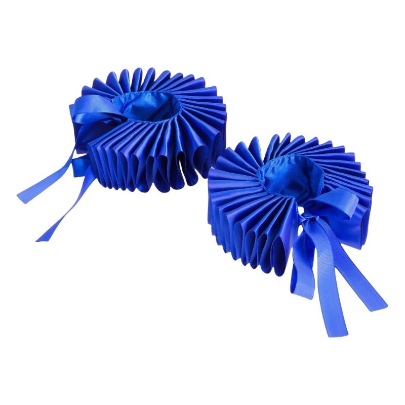 Victorian Ruffled Wrist Wrap Wristband For Historical Reenactment And Role Play Victorian Costume Enhancement