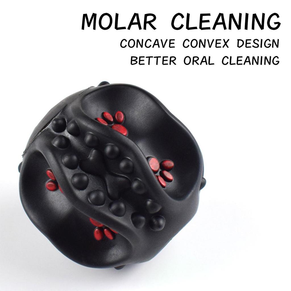 Curved Spherical Sounding Strange Call Leakage Food Ball Dog Educational Molar Dog Toy