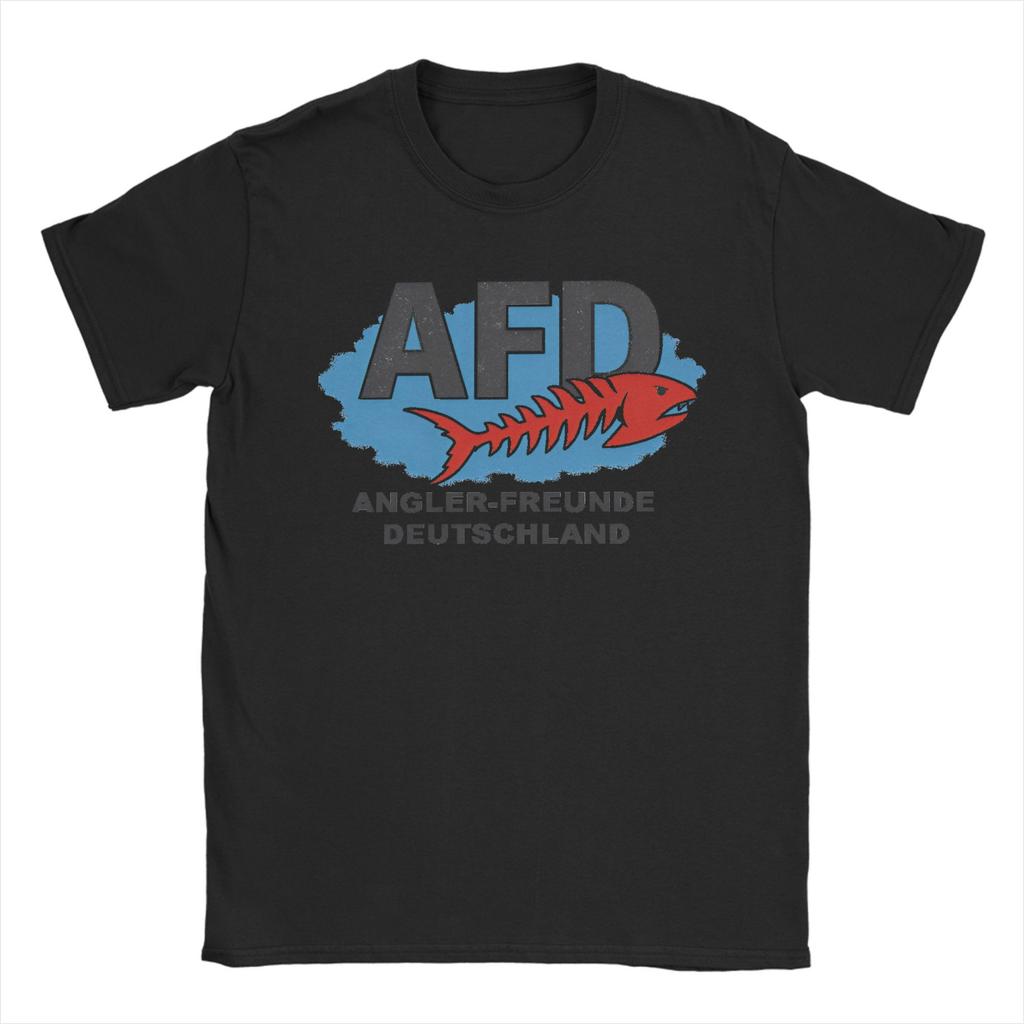 Alternative AFD Germany TShirt  Fashion TShirts ShortSleeved Streetwear Tops Summer 100 Cotton O Neck Plus Size 5XL Tees