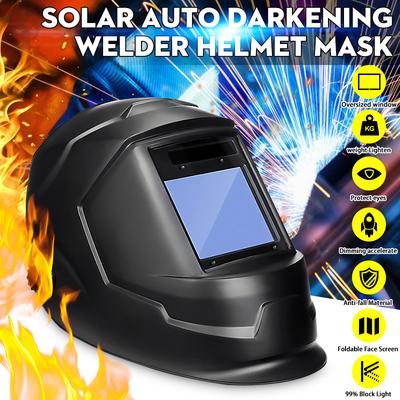 Pro Solar Auto Darkening Welding Helmet Arc Tig Mig Protect Grinding Welder mask