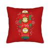 Cartoon M-Minions Christmas Pillowcase Soft Polyester Cushion Cover Gift  Throw Pillow Case Cover Home Zippered 40*40cm