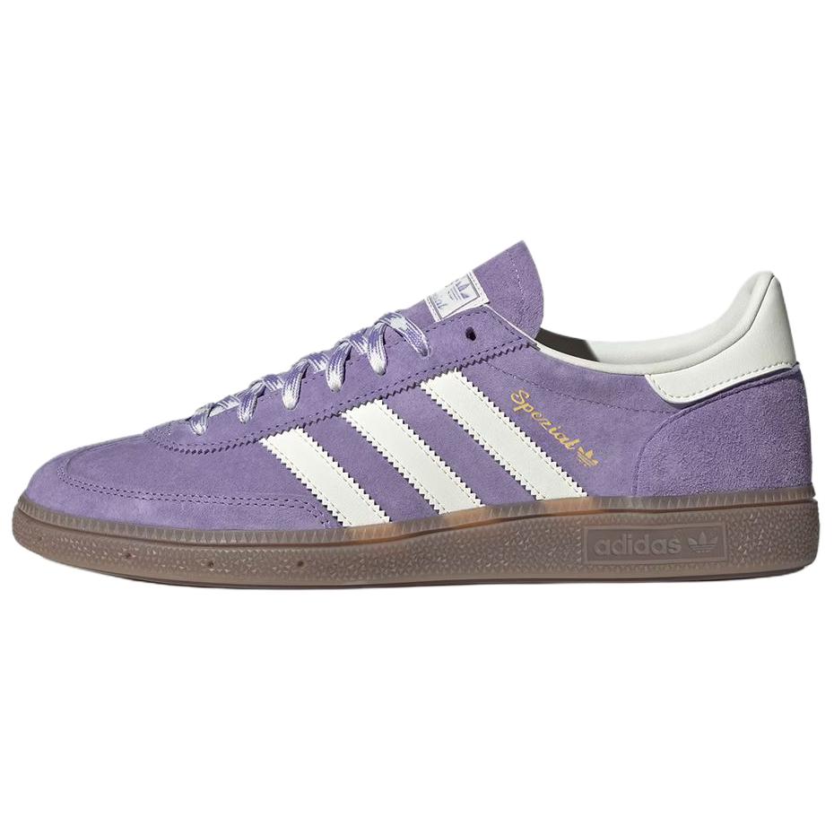 

Adidas Originals HANDBALL SPEZIAL Abrasion Resistant Low Top Skateboard Shoes Unisex Purple White Sneakers KI5935 38⅔