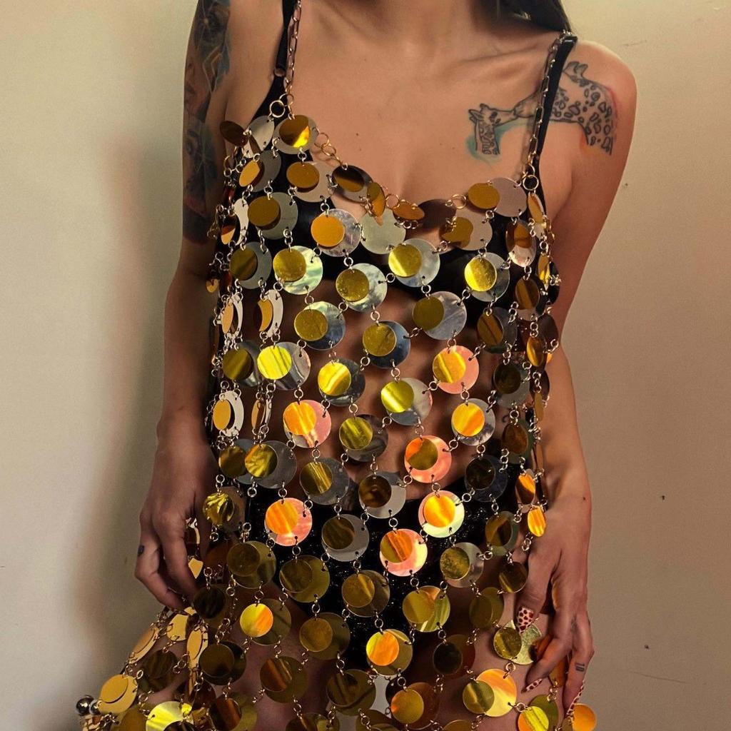 Fashion Splicing Hollow Body Chain