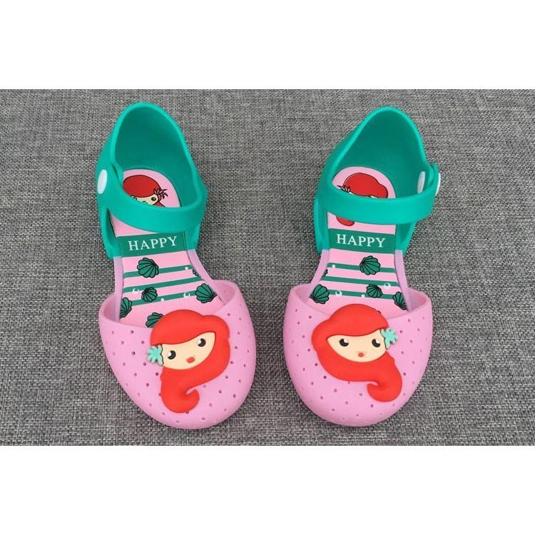 New Mini Melissa Mermaid Jelly Girl Baby Princess Shoes Sandals In Us Size 813